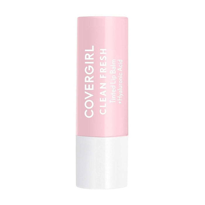 COVERGIRL Clean Fresh Tinted Lip Balm, 200 Made For Peach, 0.14 oz