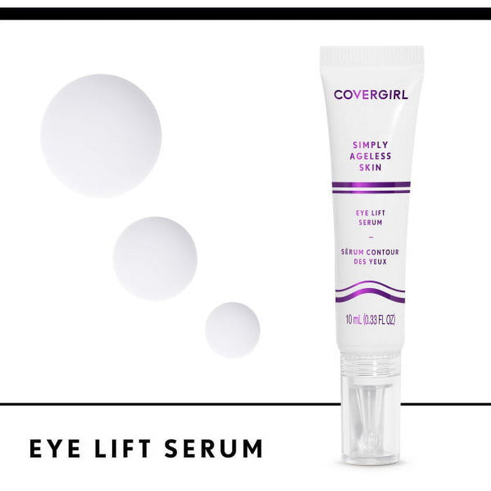 COVERGIRL Simply Ageless Skin Eye Lift Serum, 100 Transparent, 0.33 oz