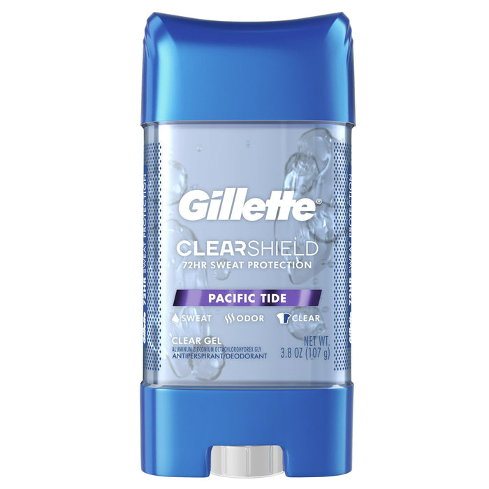 Gillette Antiperspirant Deodorant for Men; Pacific Tide; 3.8 oz