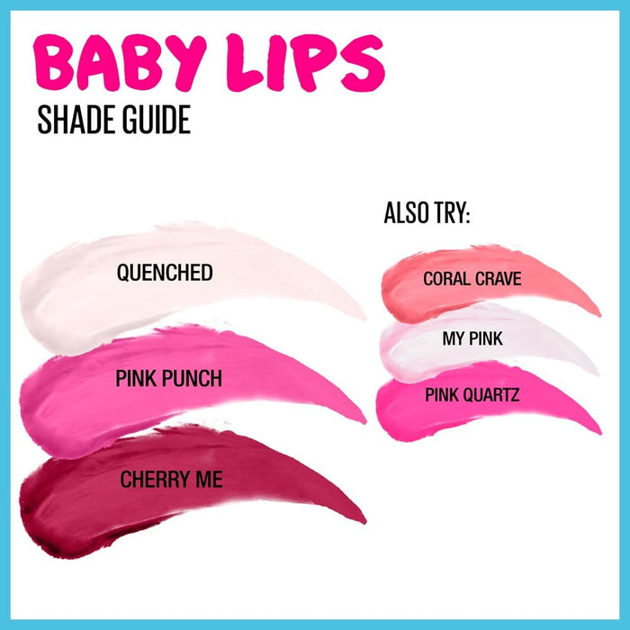 Maybelline Baby Lips Moisturizing Lip Balm, Cherry Me