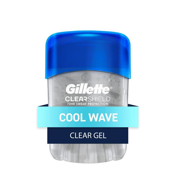 Gillette Antiperspirant Deodorant for Men; Cool Wave; 0.5 oz