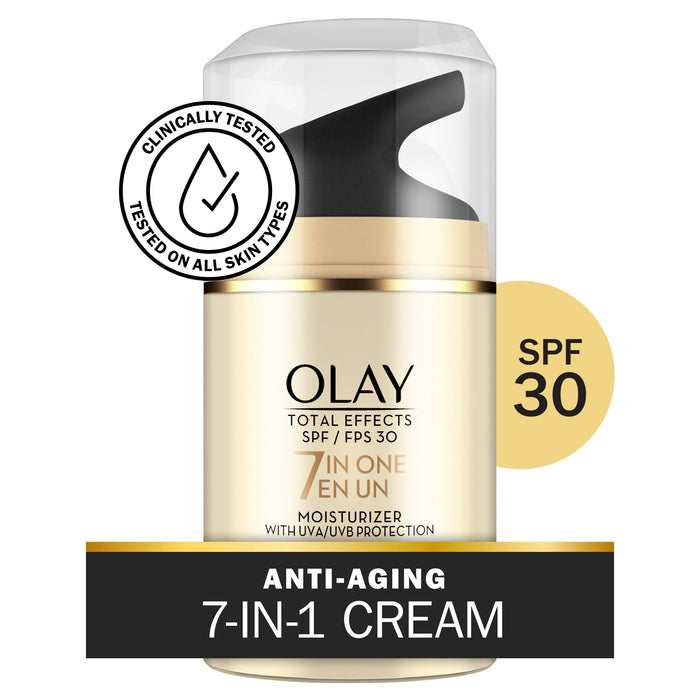 Olay Total Effects 7 In One Face Moisturizer SPF 30, 1.7 Fl Oz