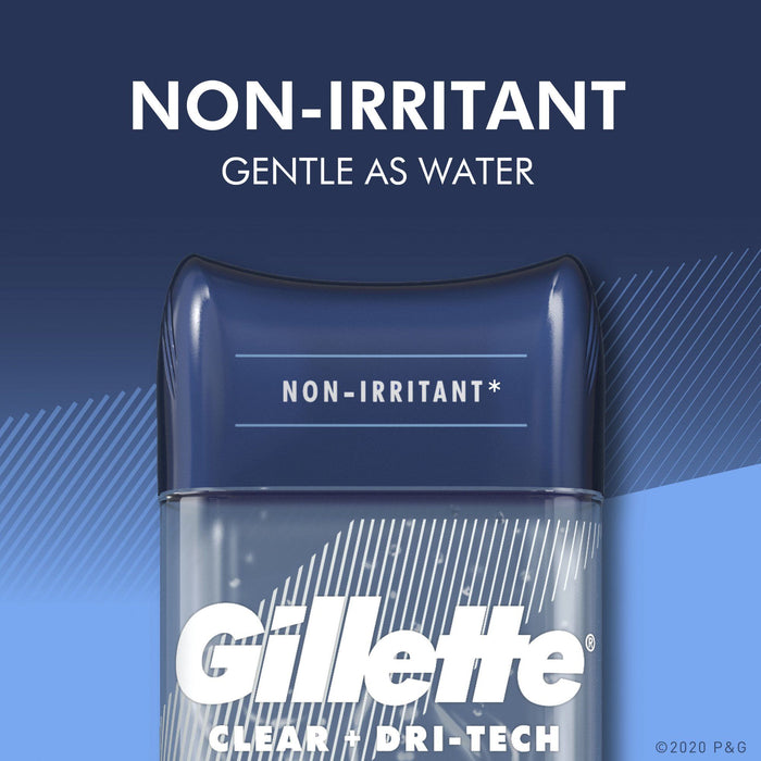 Gillette Antiperspirant Deodorant for Men; Clear Shield; 3.8 oz