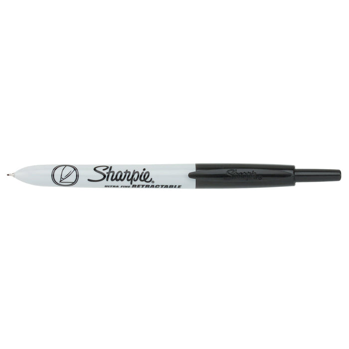 Sharpie Retractable Permanent Markers, Ultra Fine Tip, 2 Count ...