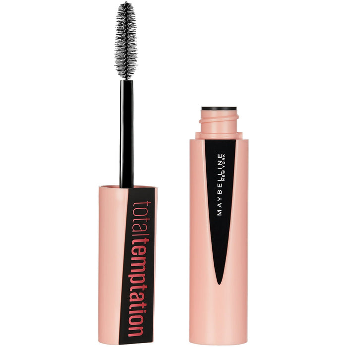 Maybelline Total Temptation Washable Mascara, Blackest Black, 0.27 oz