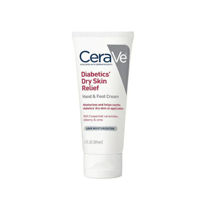 CeraVe Diabetics Dry Skin Relief Hand And Foot Cream, 3 Oz