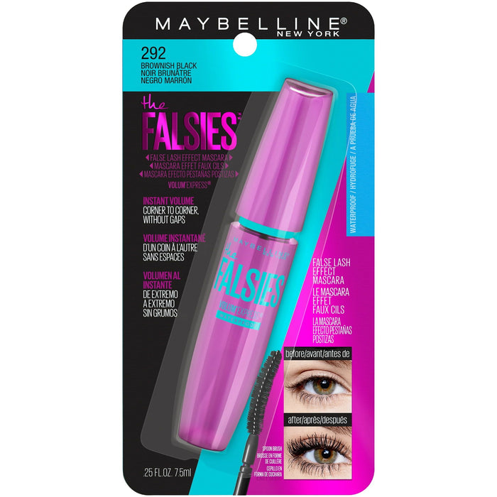 Maybelline Volum Express The Falsies Waterproof Mascara, Brownish Black