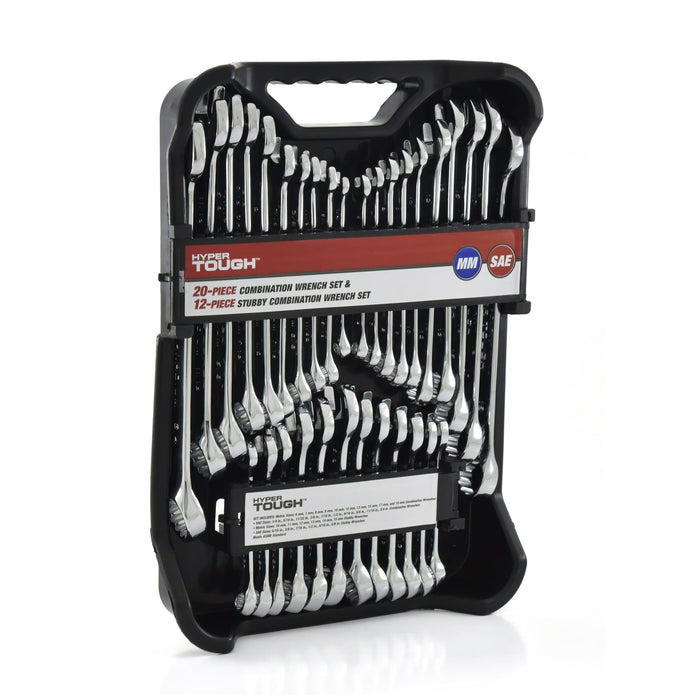 Hyper Tough 32-Piece Combination Wrench Set