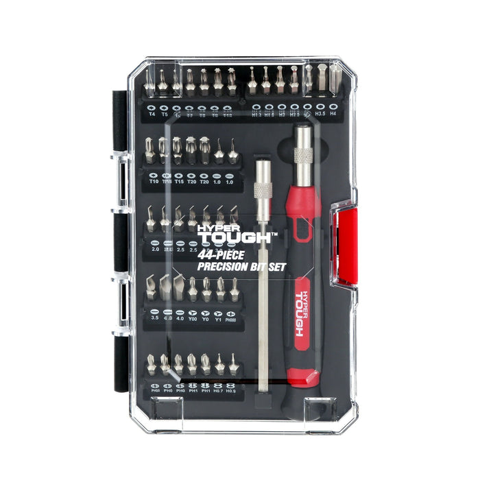 Hyper Tough 44 Piece Precision Multi-type Screwdriver Bits Set TS99913A