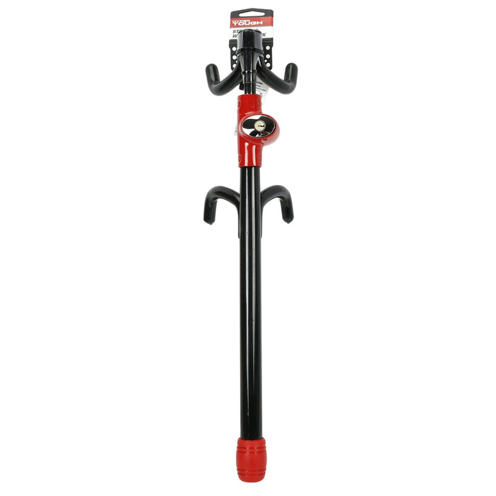 Hyper Tough Anti-Theft Steering Wheel Lock, Red, Black, Model 7867