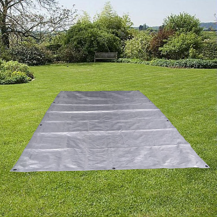 Hyper Tough Weather Resistant Medium Duty 6 x 8 ft Polyethylene Tarp