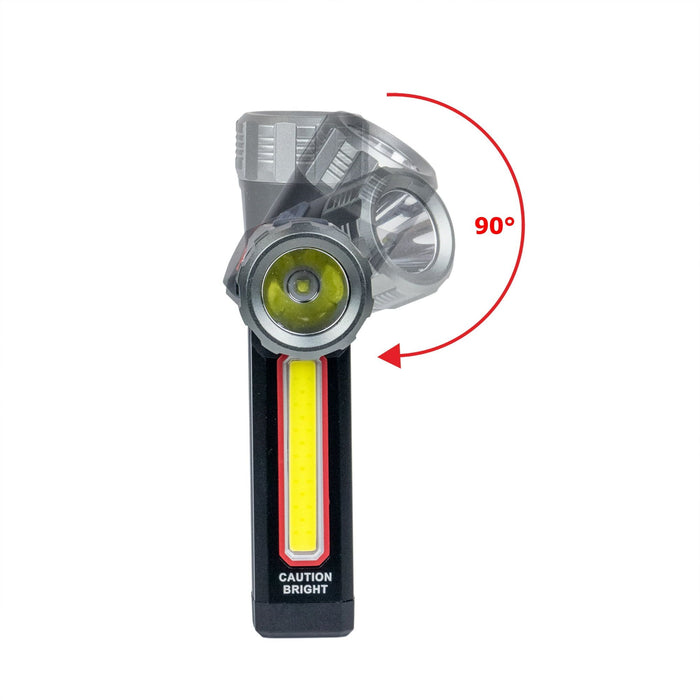 Hyper Tough Mini Rotated Head Rechargeable Work Light