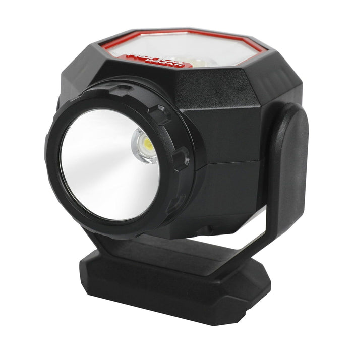 Hyper Tough 500 Lumen Rechargeable Compact Work Light, Integrated LED