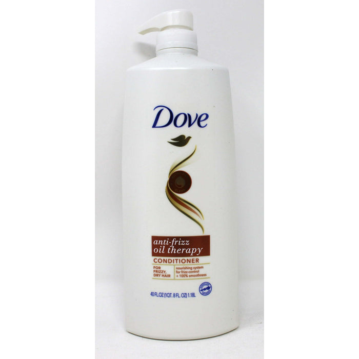 Dove Anti-Frizz Oil Therapy Conditioner For Dry Hair 40 Ounces