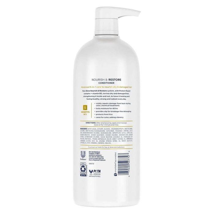 Dove Nourish and Restore 5-in-1 Conditioner (33.8 Fluid Ounce)