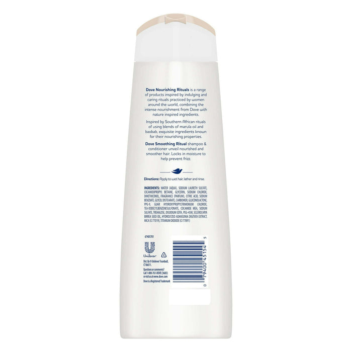 Dove Nourishing Secrets Smoothing Shampoo, 12 oz