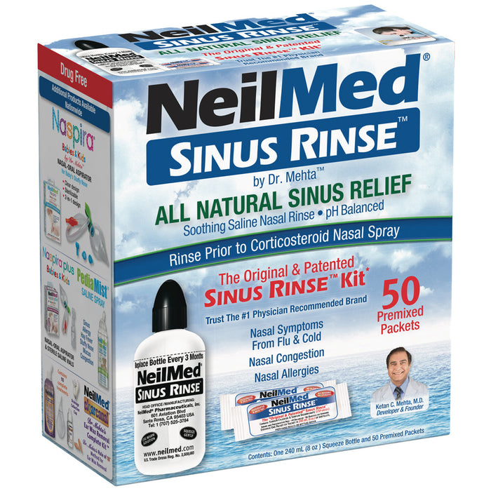 NeilMed Pharmaceuticals Original Sinus Rinse Kit Packets - 50ct