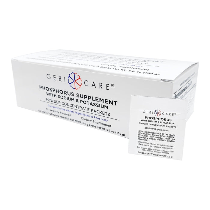 McKesson Brand Geri-Care Phosphorus / Sodium / Potassium Dietary Supplement #844-01-GCP