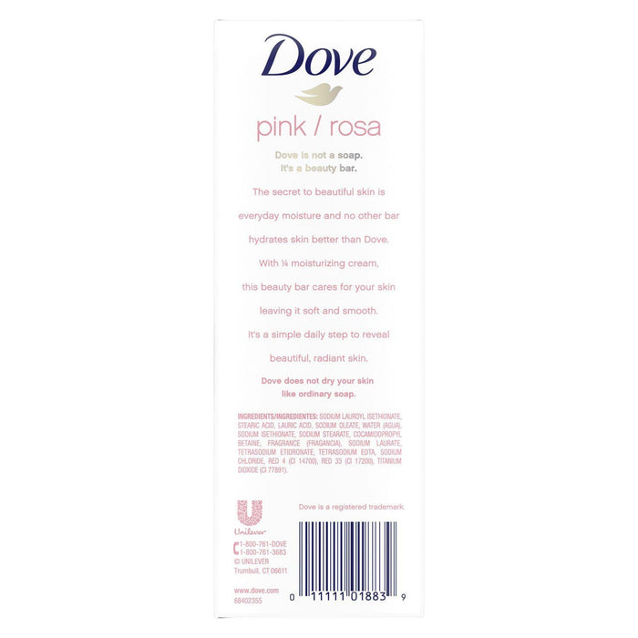 D ove Beauty Bar Soap, Pink (3.75 oz., 16 ct.)