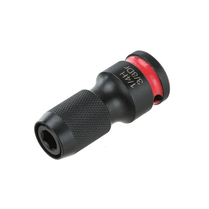 Hyper Tough 3/8 inch Drive to 1/4 inch Drive Quick Release Feature Interchangeable Impact Adapter, New Condition