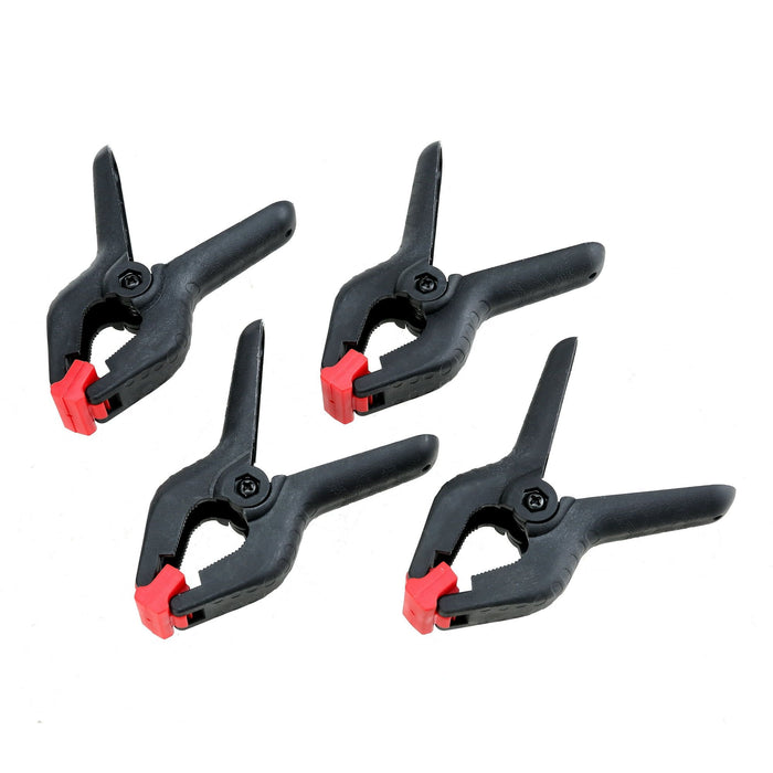 Hyper Tough 4 Piece 4 inch Spring Clamp Set