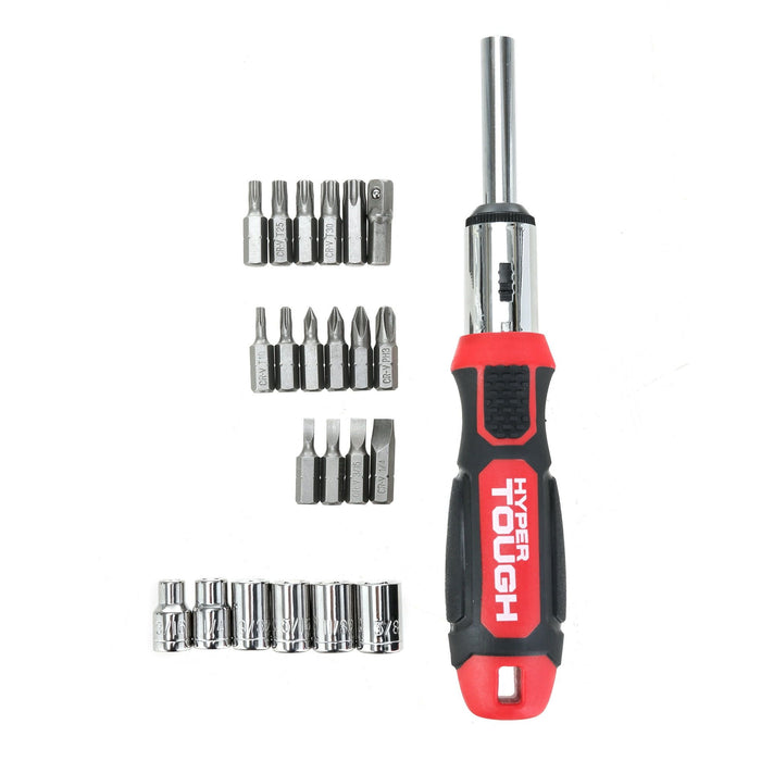 Hyper Tough 23 Piece Ratchet Interchangeable Screwdriver