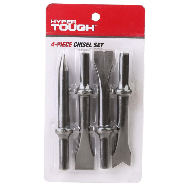 Hyper Tough 4 Piece Chisel Set Manufacturer Part Number 25-310HT, Material: 35CRMO