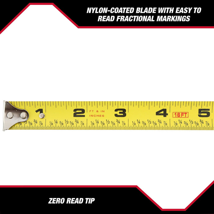 Hyper Tough 16 Foot Tape Measure, Model 42039