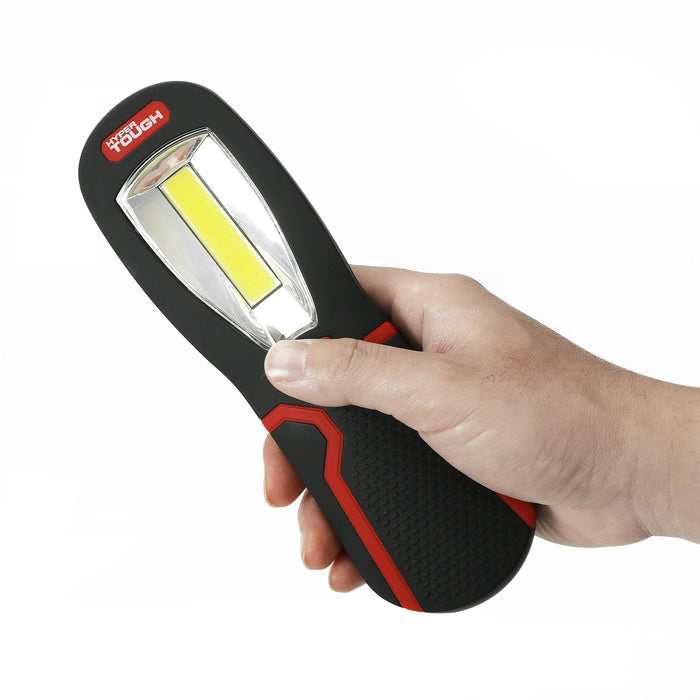 Hyper Tough 2W LED 200 Lumen Hanging Handheld Light, Handheld Portable Work Light, 3AA Batteries