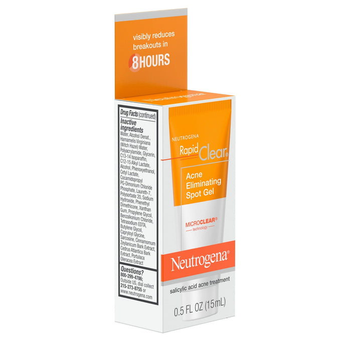 Neutrogena Rapid Clear Acne Eliminating Spot Treatment Gel, 0.5 fl. oz