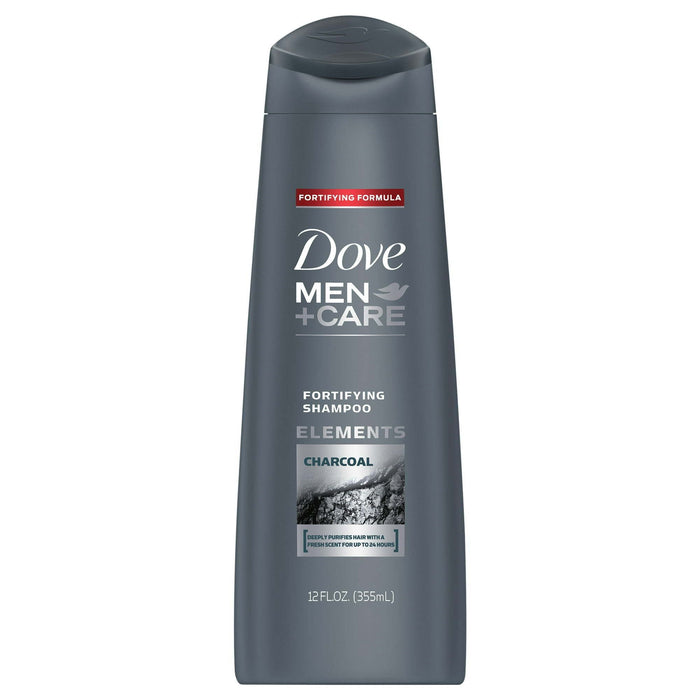 Dove Men + Care Elements Charcoal Fortifying Shampoo - 12 oz