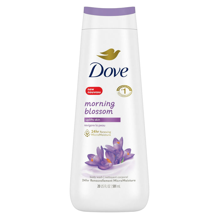 Dove Hydrating Nourishing Women's Body Wash, Morning Blossom, 20 fl oz