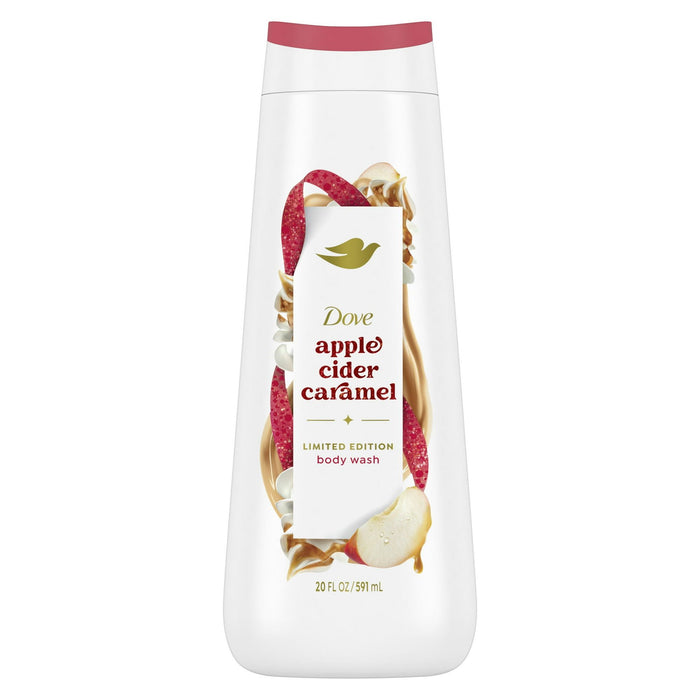 Dove Liquid Body Wash Apple Pie for Deep Nourishment Holiday Treats Limited Edition, 20 oz