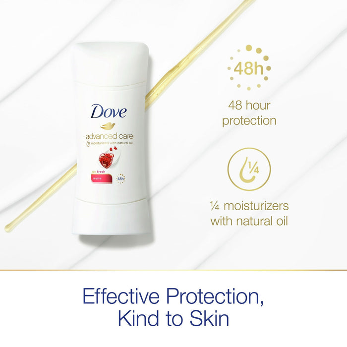 Dove Advanced Care Go Fresh Revive Antiperspirant Deodorant 2.6 oz, 2 Count