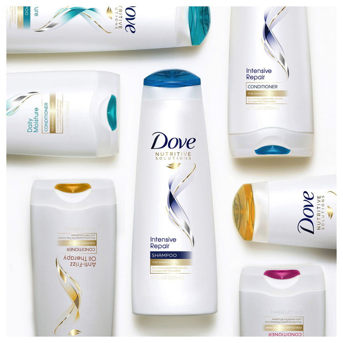 Dove Daily Moisture Nourishing 2-in-1 Shampoo and Conditioner, 20.4 fl oz