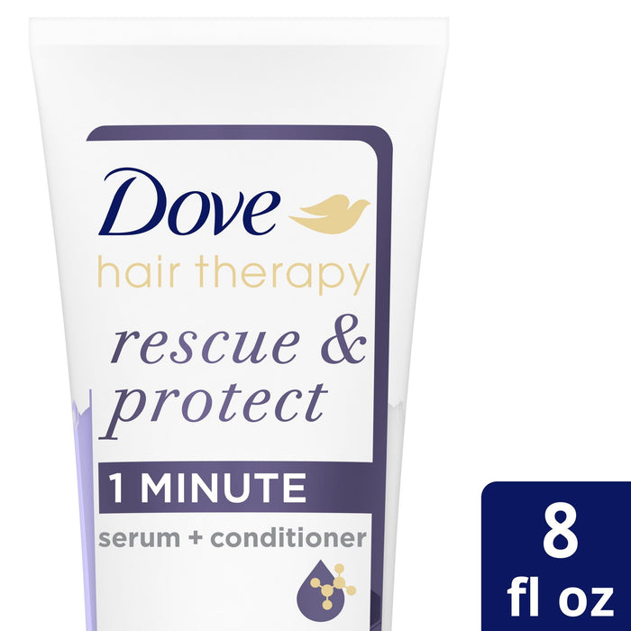 Dove Hair Therapy Rescue & Protect Serum + Conditioner, 8 fl oz