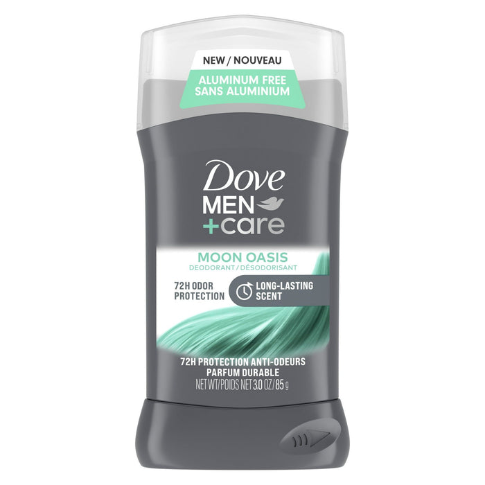 Dove Men+Care Men's Deodorant Stick Moon Oasis Aluminum-Free, 3.0 oz