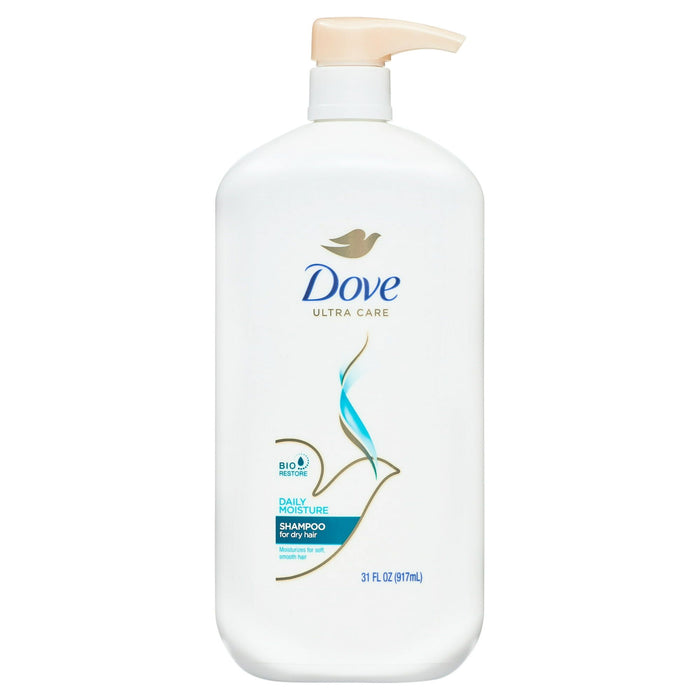 Dove Ultra Care Moisturizing Daily Shampoo for Dry Hair with Bio-Restore Complex, 31 fl oz