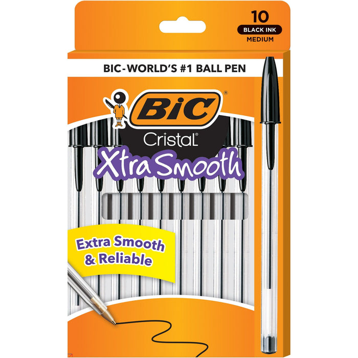 BIC Cristal 10pk Black