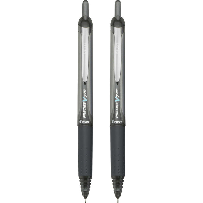 Pilot Precise V7 RT Pens, Fine Point, Rolling Ball, Black Ink, 2 Count, 20882653