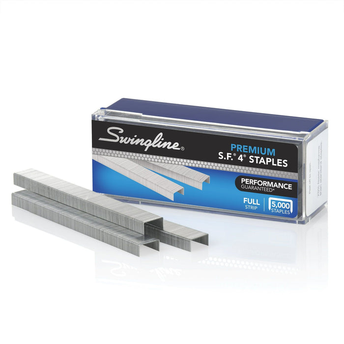 Swingline S.F. 4 Premium Staples, 1/4" Length, 210 Per Strip, 5,000 Per Box (S7035482)