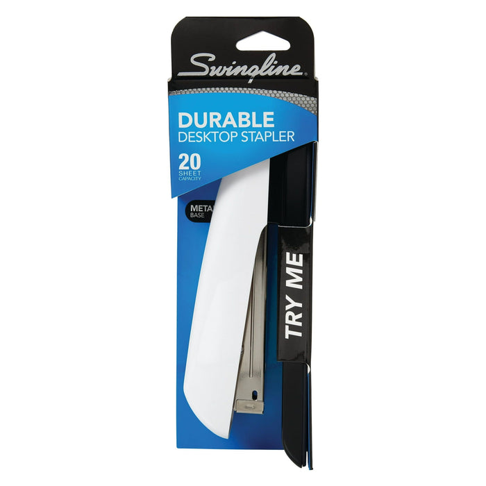 Swingline Durable Desk Stapler, 20 Sheets (S7064770WME)