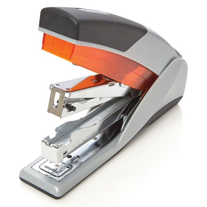 Swingline Optima 25 Reduced Effort Stapler, 25 Sheets, Gray/Orange