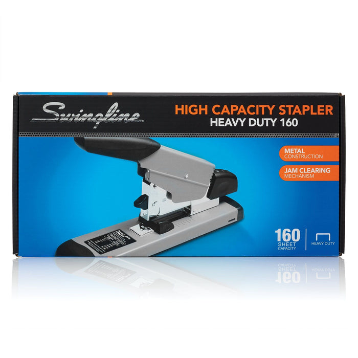 Swingline Heavy Duty Stapler, 160 Sheets, Black/Gray