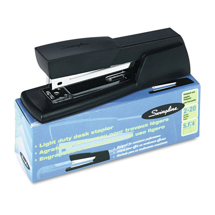 Swingline Light Duty Desk Stapler, 20 Sheets, Black