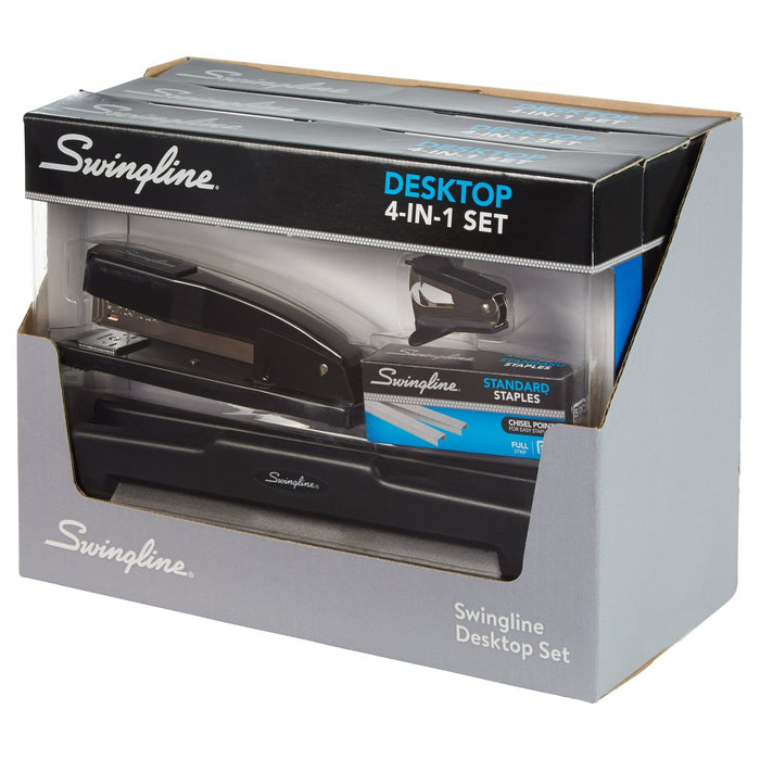 Swingline Desktop Stapler 3-Hole Punch Set (S7044499)