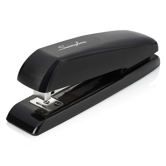 Swingline Durable Desk Stapler Antimicrobial 25 Sheets Black - Full Size