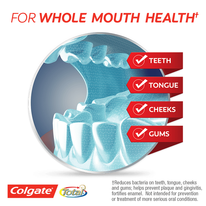 Colgate Total Whitening Paste Toothpaste; 6 oz