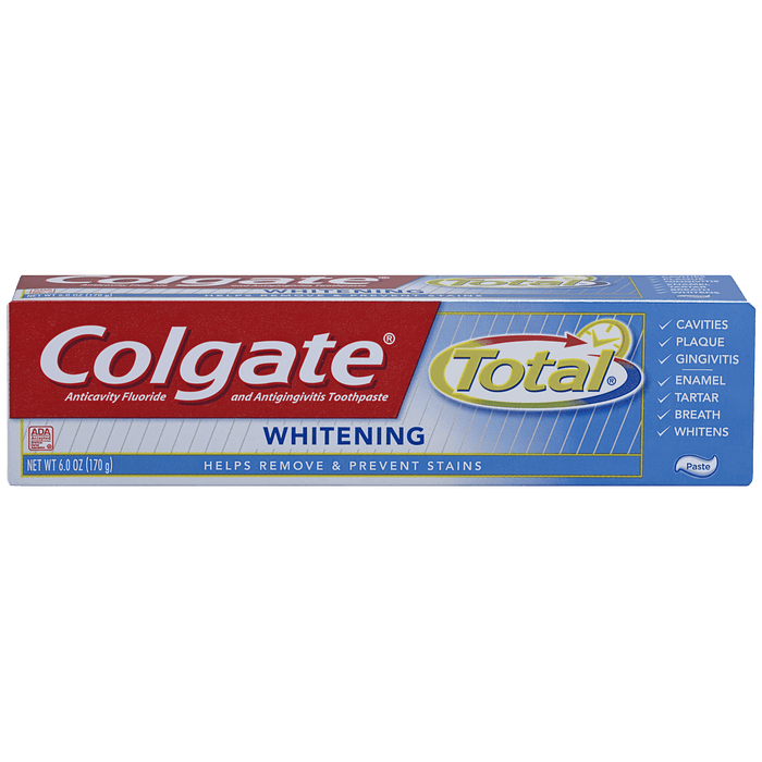Colgate Total Whitening Paste Toothpaste; 6 oz
