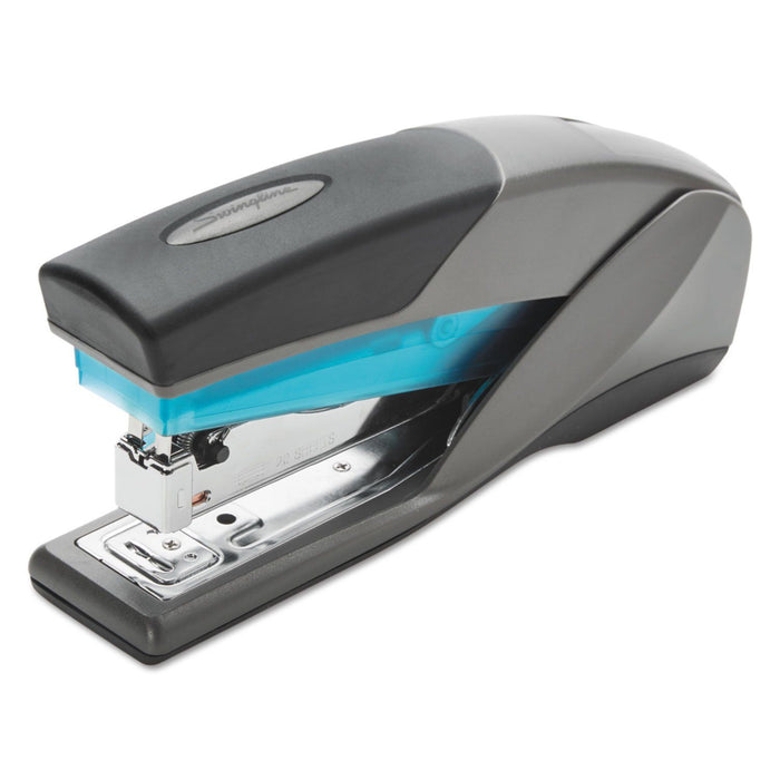 Swingline? Optima 25 Reduced Effort Stapler, 25-Sheet Capacity, Slate Gray/Blue